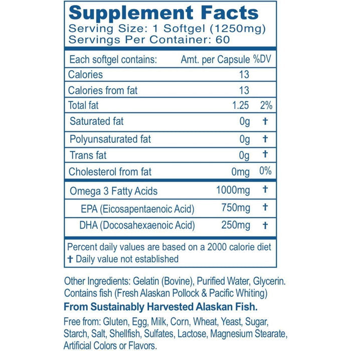 Ayush Herbs High Omega-3  60gels