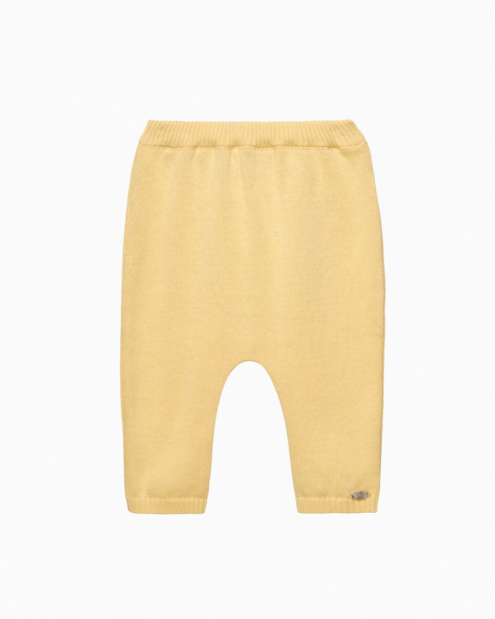 Lapinou Leggings Baby Bunny Leggings in Lemon