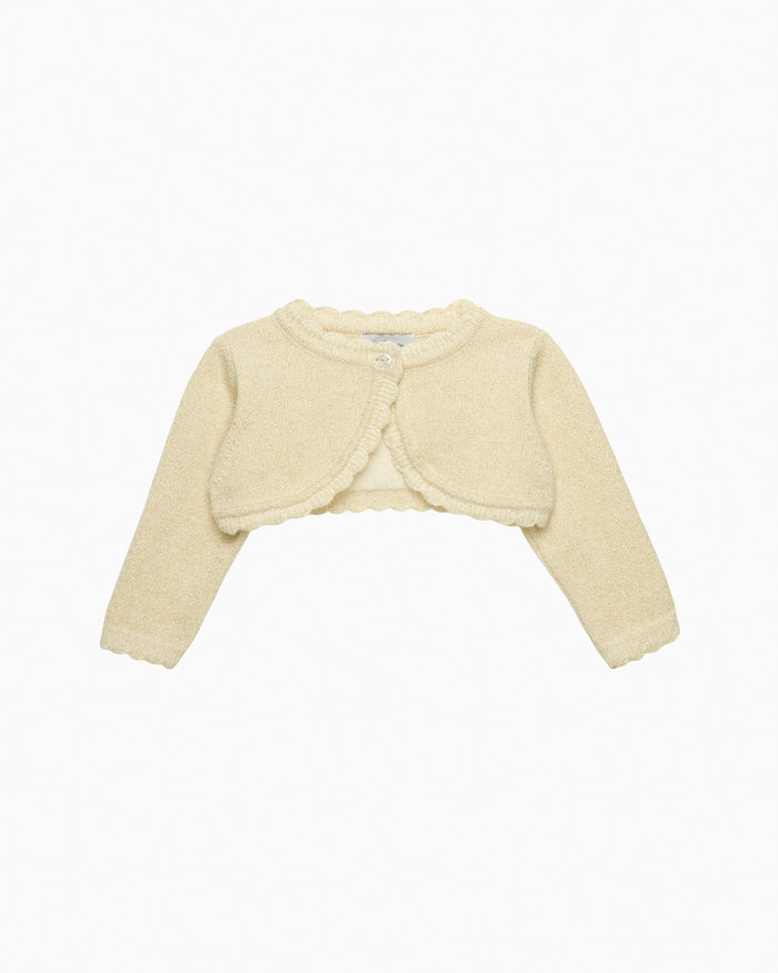 Lapinou Cardigan Baby Carla Cropped Cardigan