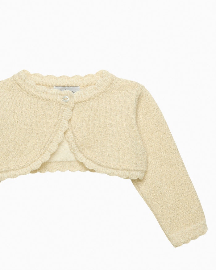 Lapinou Cardigan Baby Carla Cropped Cardigan