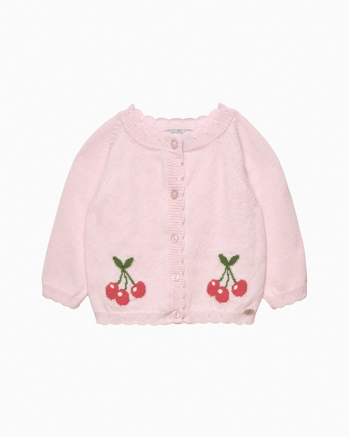 Lapinou Cardigan Baby Cherry Cardigan