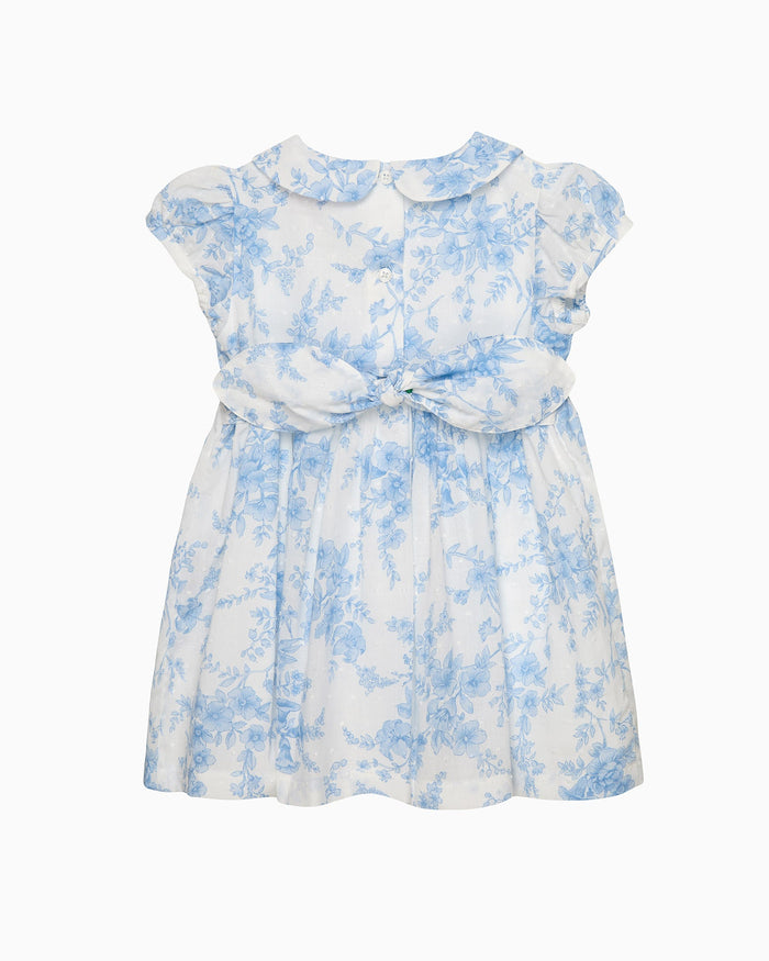 Confiture Dress Baby Kate Floral Plumeti Dress