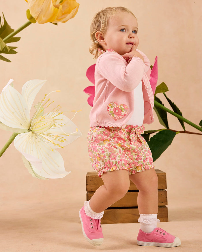 Lily Rose Bloomers Baby Peach Sparkle Betsy Bloomers
