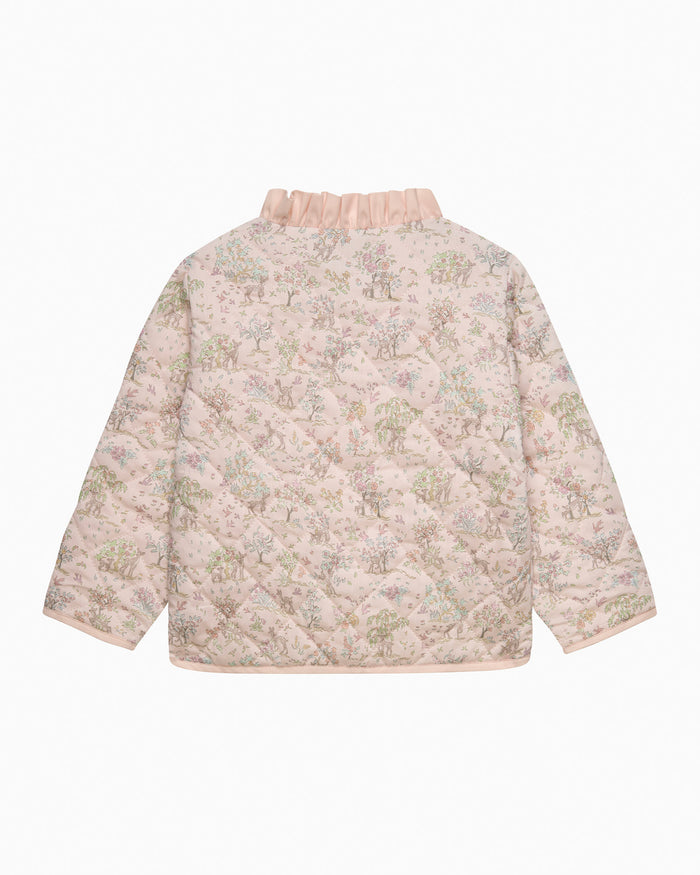 Lily Rose Jacket Baby Quilted Jacket in Etta Fawn