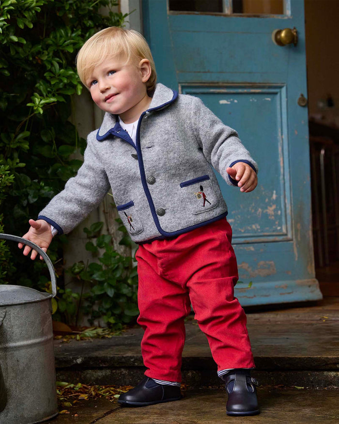 Chelsea Clothing Company Trousers Baby Rafferty Cord Trousers in Red