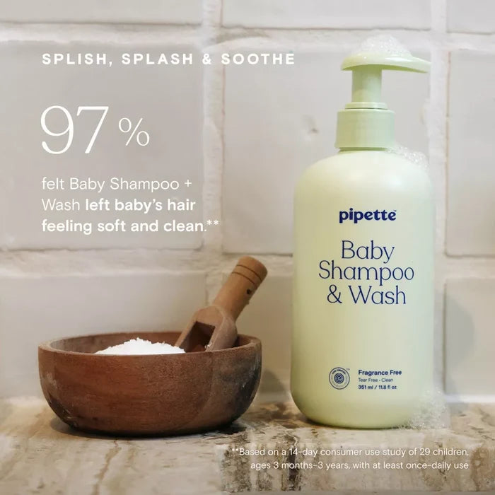 Baby Shampoo + Wash Fragrance Free