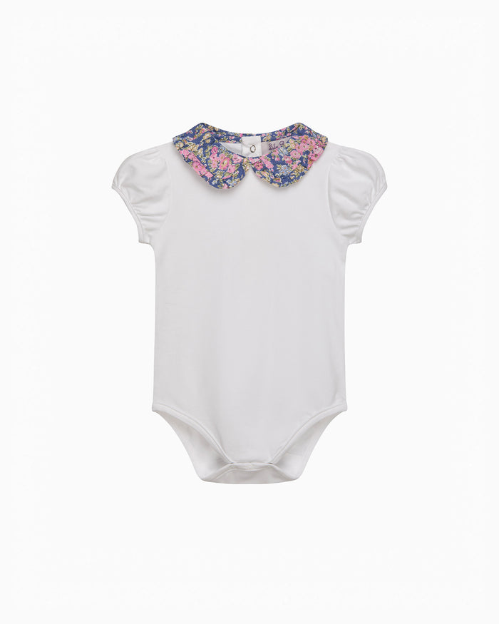 Lily Rose Body Baby Short-Sleeved Tatum Floral Pie Crust Body