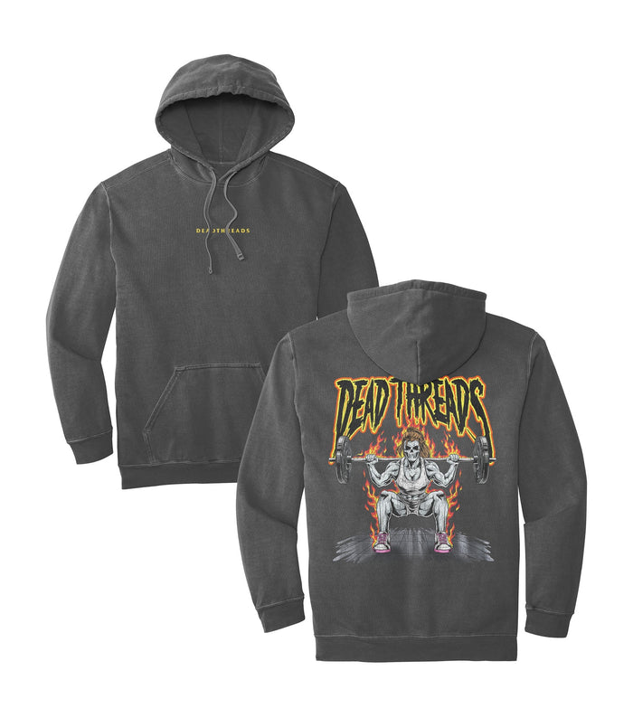 "BACK BREAKER, XX" - “DT ESSENTIAL" HOODIE – Hoodie – Dead Threads Apparel