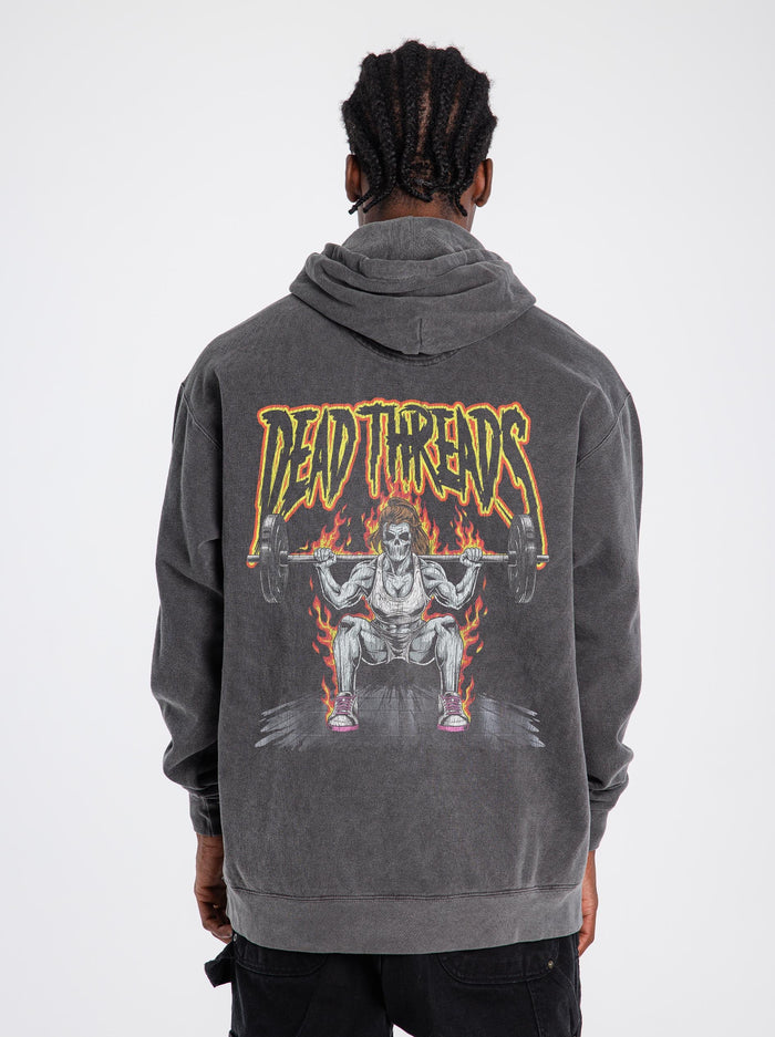 "BACK BREAKER, XX" - “DT ESSENTIAL" HOODIE – Hoodie – Dead Threads Apparel