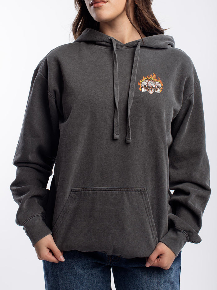 "BACK BREAKER, XX" - HOODIE – Hoodie – Dead Threads Apparel