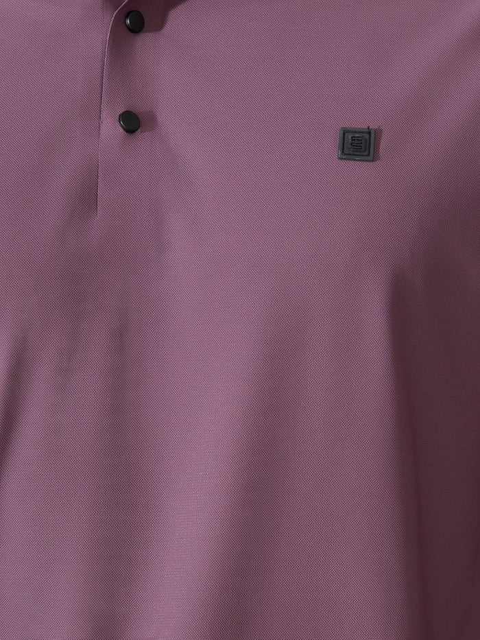 Men's Regular Fit Polo T-Shirt - grape