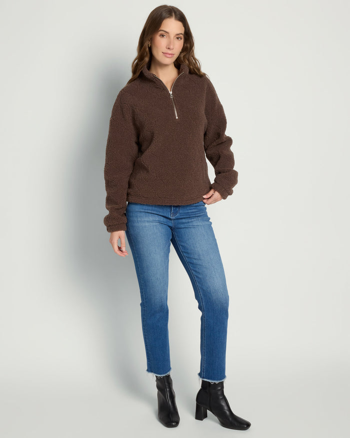Brown $|& Thread & Supply Barbara Pullover - UGC On Fig