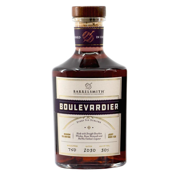 Barrelsmith Boulevardier Ready-To-Drink Cocktails Barrelsmith