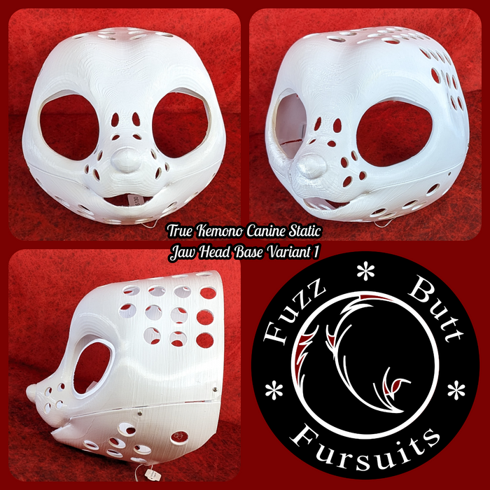 3. True Kemono Canine Static Variant 1 (10 head height. Plastic: White)