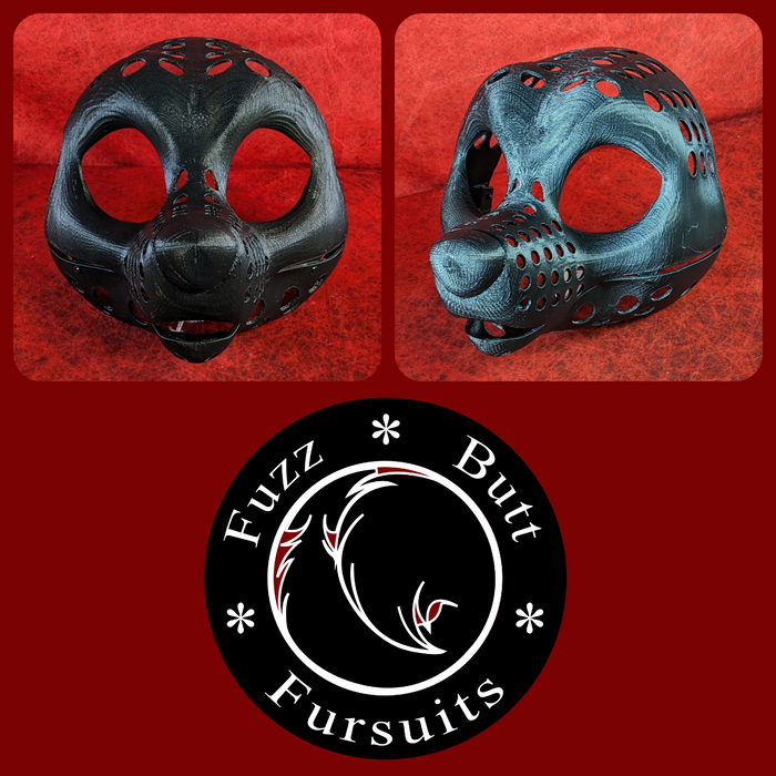 18. Feminine Toony Small Canine Static Variant 2 (9 head height. Plastic: Black)