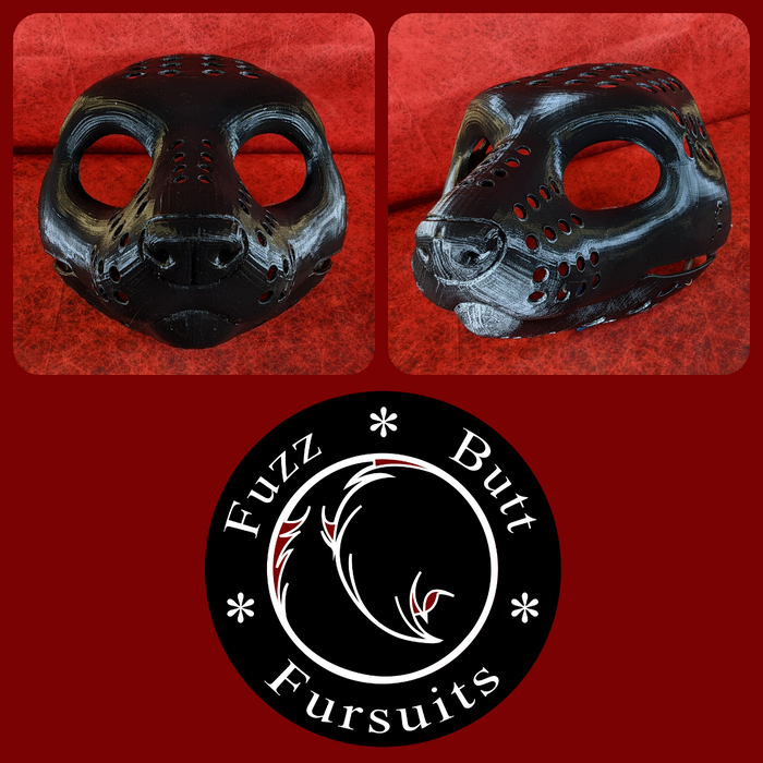 22. Gender Neutral Ferret (9 head height. Plastic: Black)