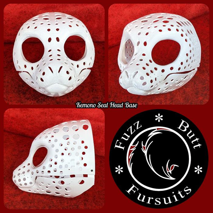 30. Western Kemono Seal (8.5 head height. Plastic: Black)