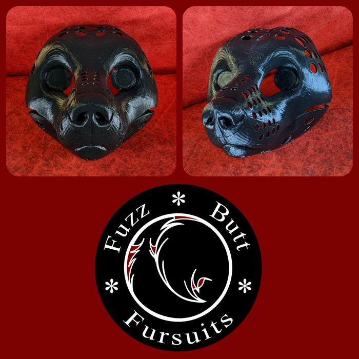 31. Realistic Black Bear (8.5 head height. Plastic: Black)