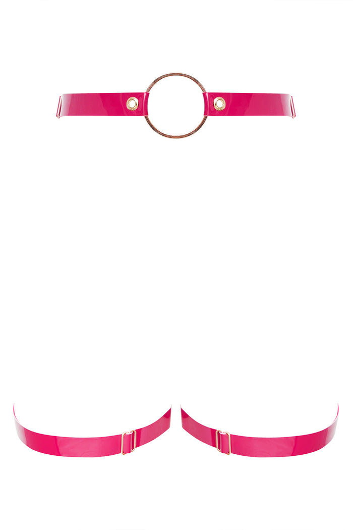 Bastet Fuchsia open belt by Secret Room