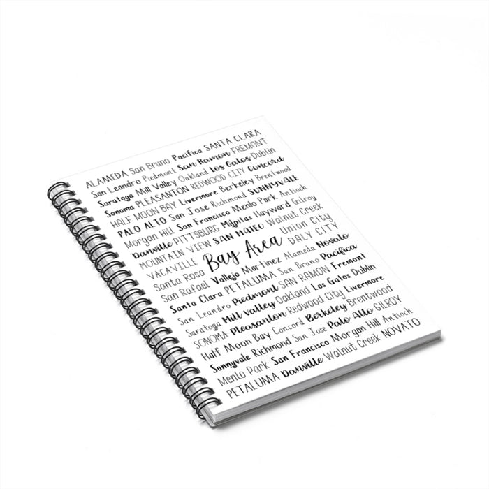 Bay Area Spiral Notebook