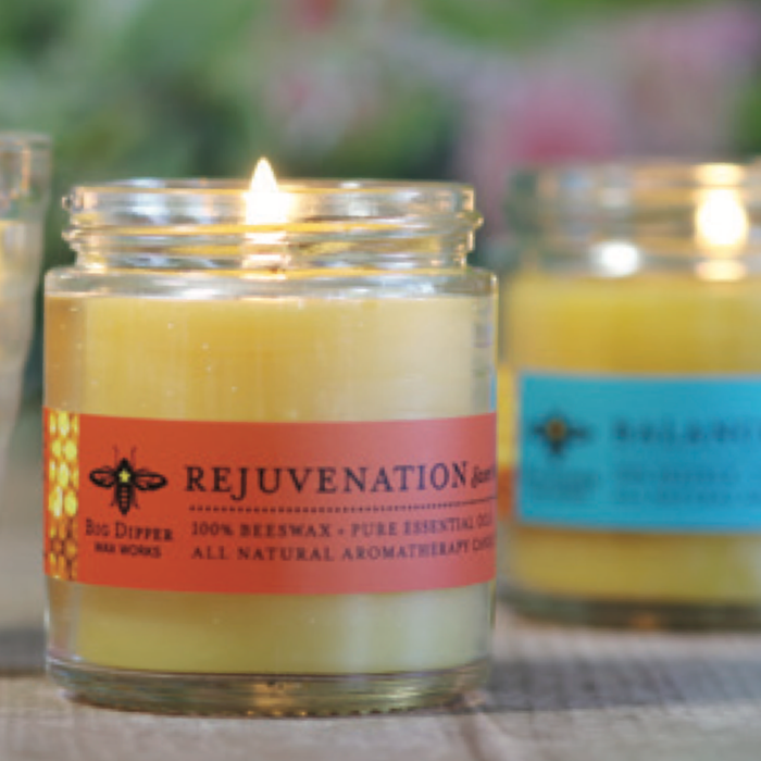 Beeswax Aromatherapy Candle ~ Meditation (Cedarwood + Balsam)
