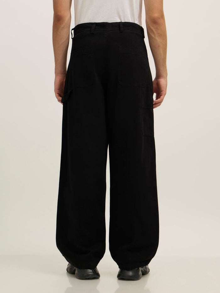 Super Baggy Cargo Pant - black