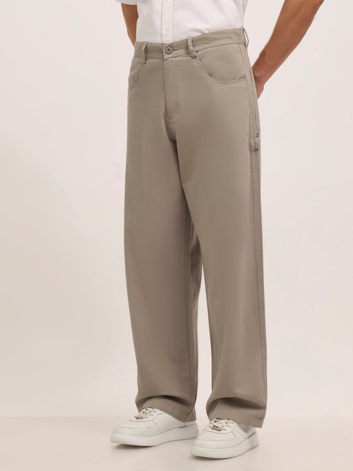 Super Baggy Cargo Pant - light gray