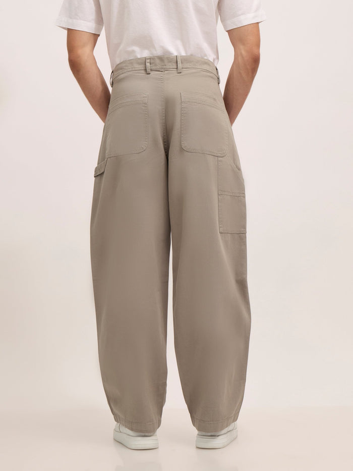 Super Baggy Cargo Pant - light gray