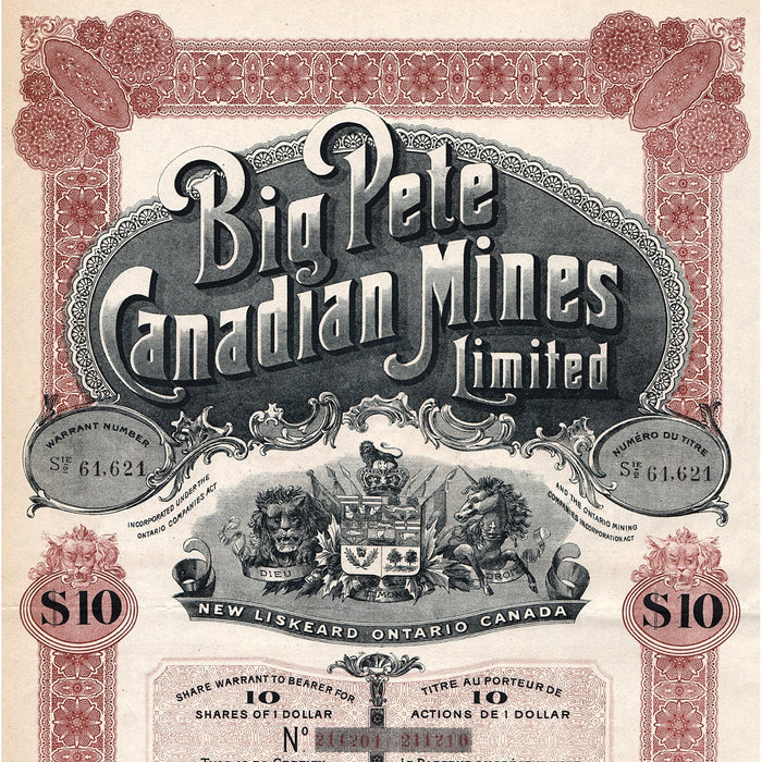 Big Pete Canadian Mines Limited