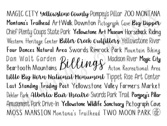 Billings, MT Tumbler