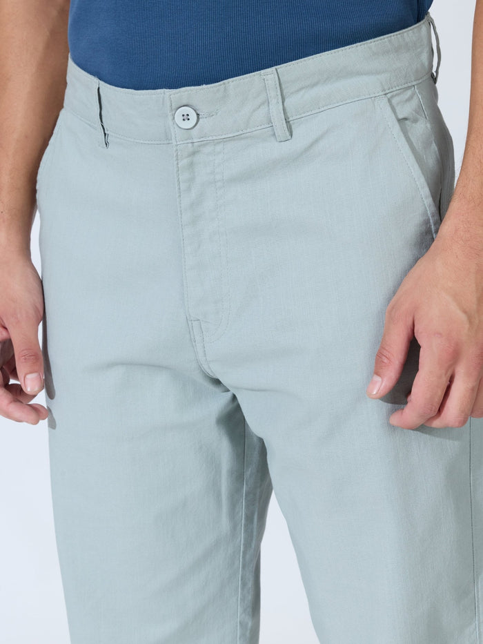Bliss - Comfort Fit Cotton Pant - Sea Green