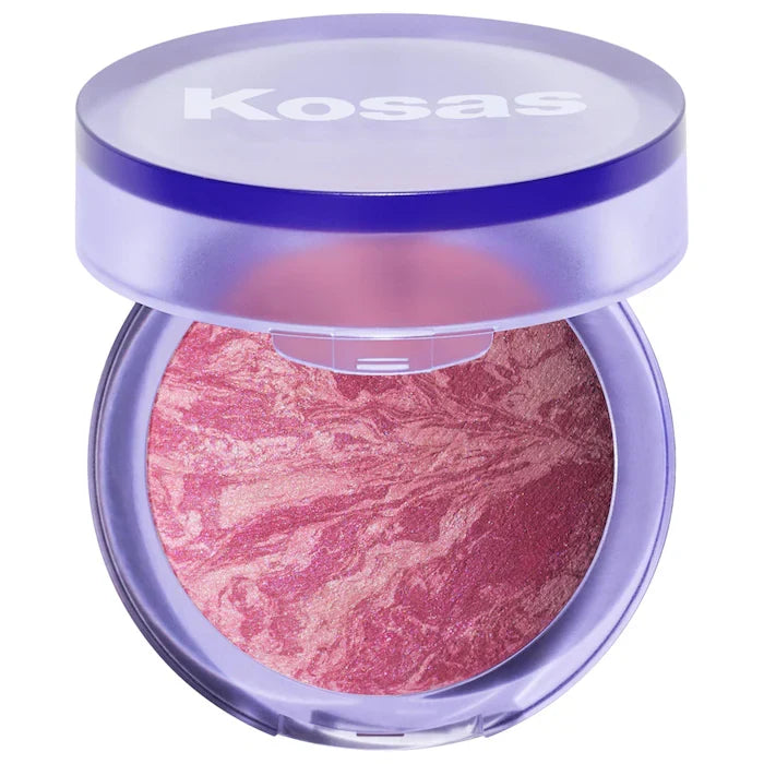 rubor en polvo luminoso sin talco Kosas Blush is Life #color_KOS Euphoria