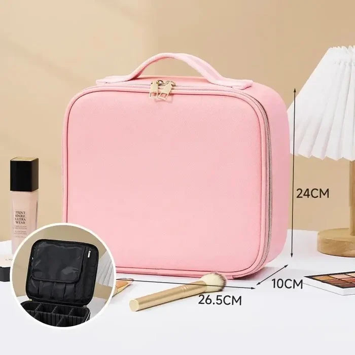 Bolsa de Maquillaje con Espejo Led Travel Size