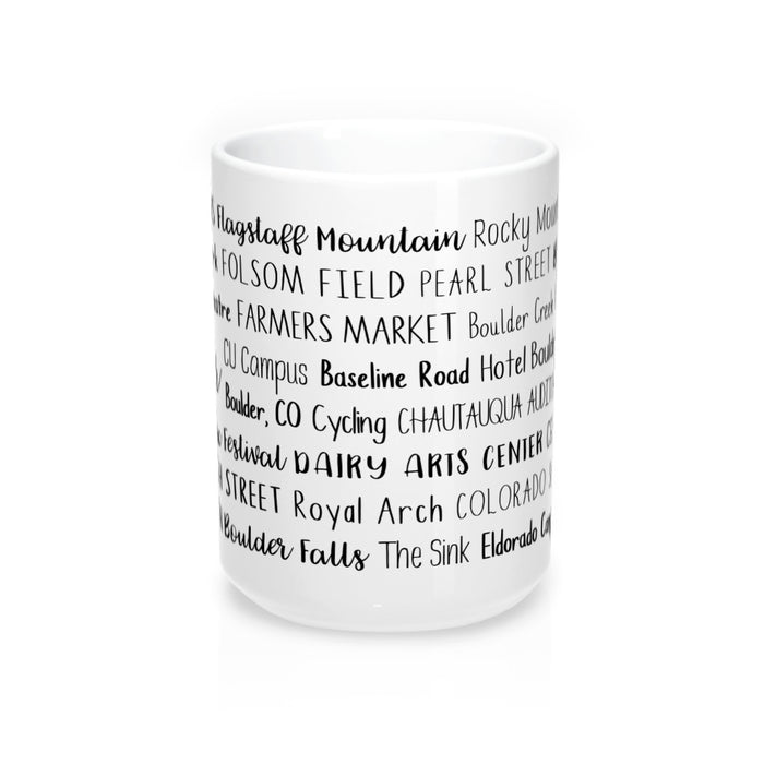 Boulder, CO Mug