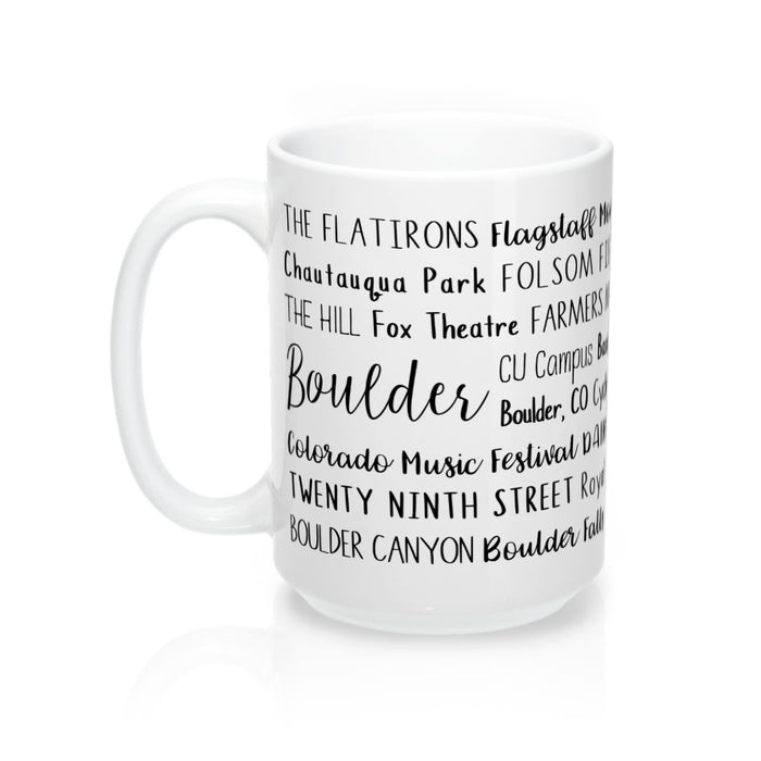 Boulder, CO Mug