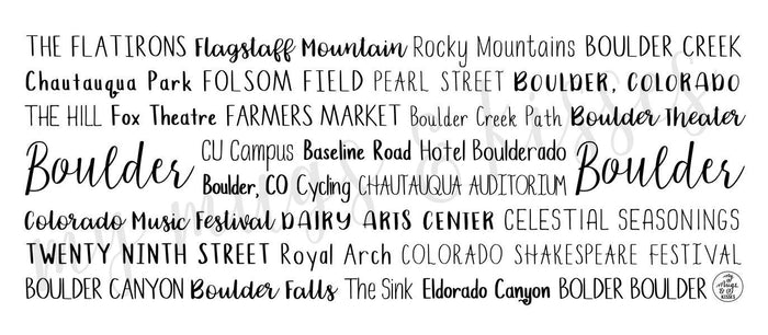 Boulder, CO Mug