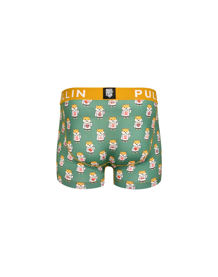 boxer court huggy PULLIN en lycra