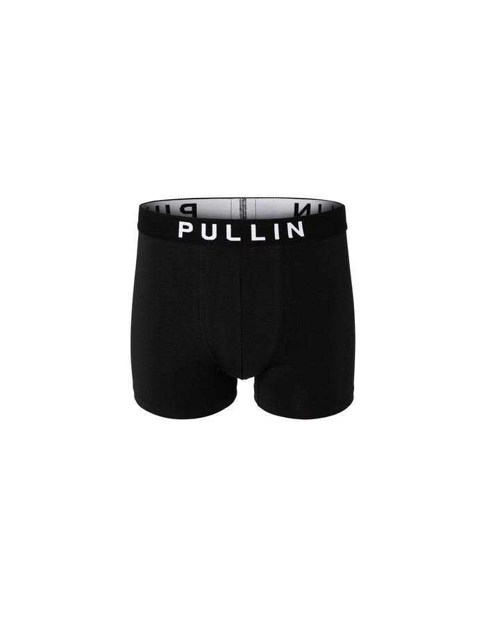 boxer court coton noir PULLIN en coton