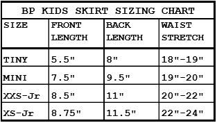BP KIDS SKIRT SEAFOAM