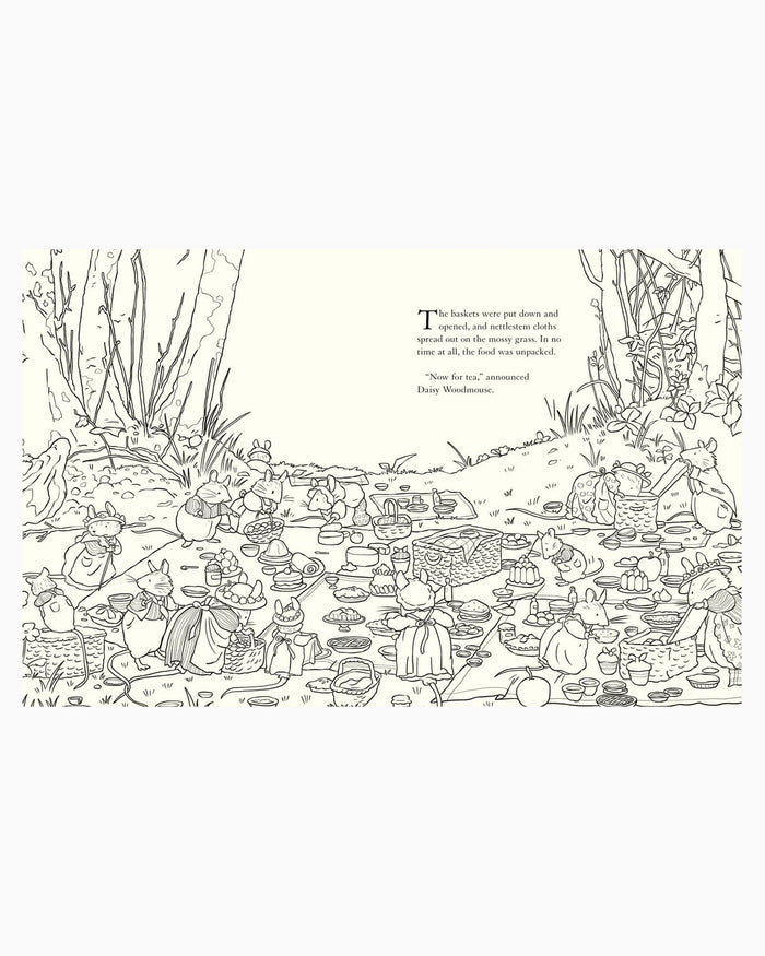 Jill Barklem Book Brambly Hedge: Nature Colouring Book