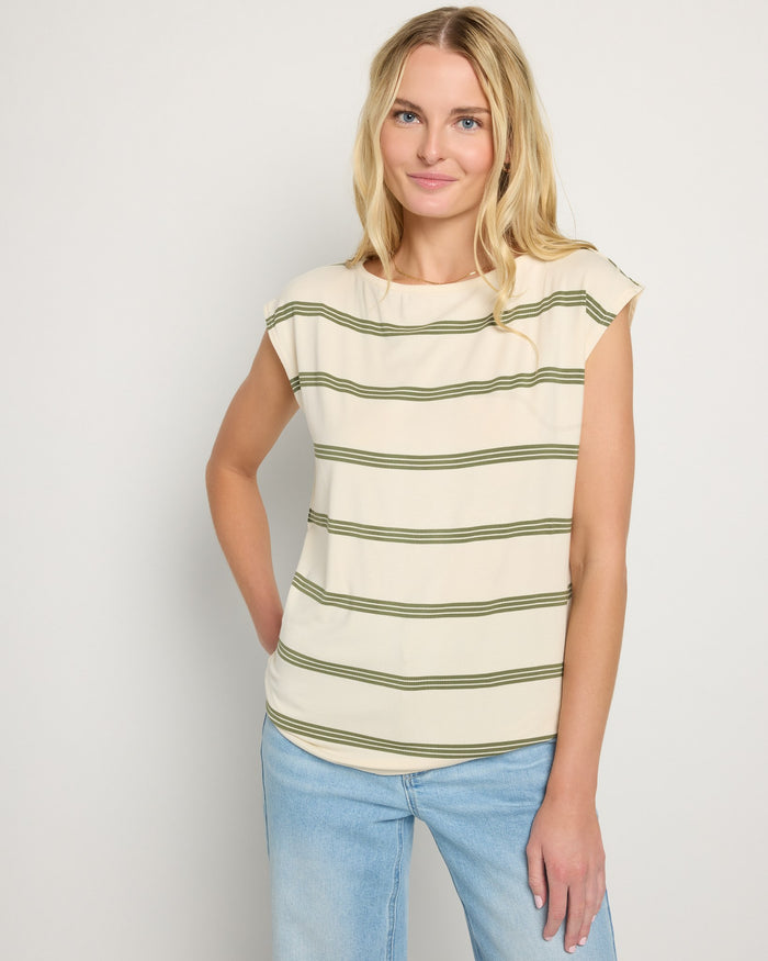 Cream Stripe / XS