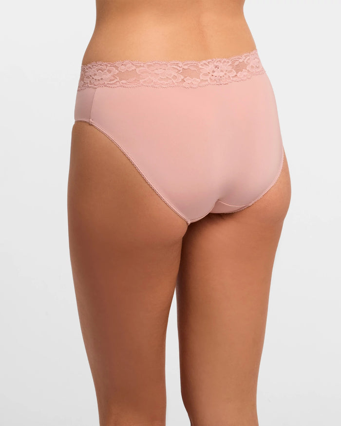 Ballet Pink/Champagne 2 Pack $|& Montelle Brief - Hanger Side