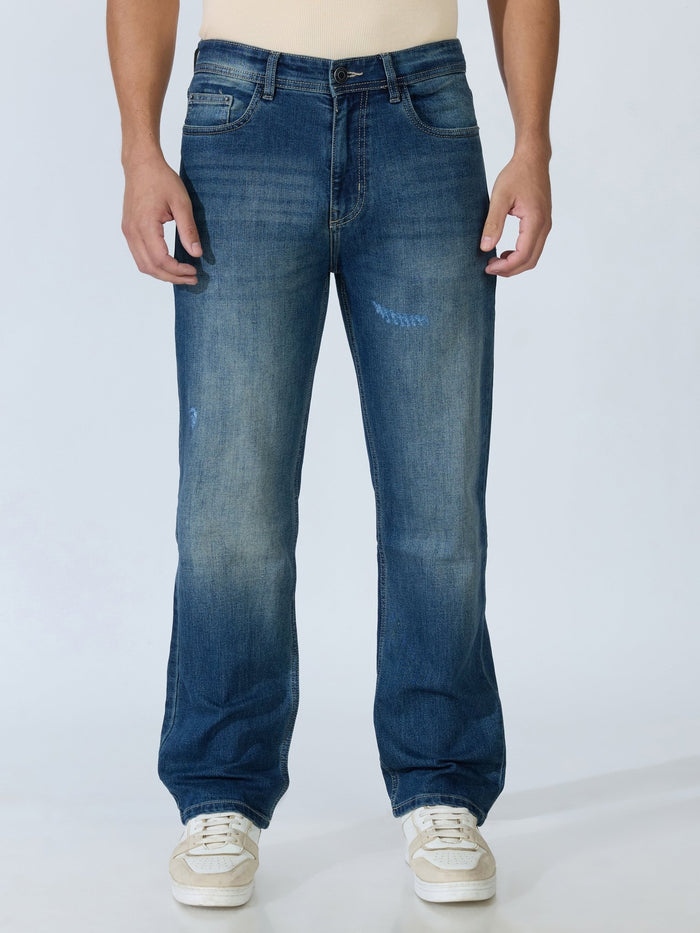 Brim - Straight Fit Jeans - Blue Shade