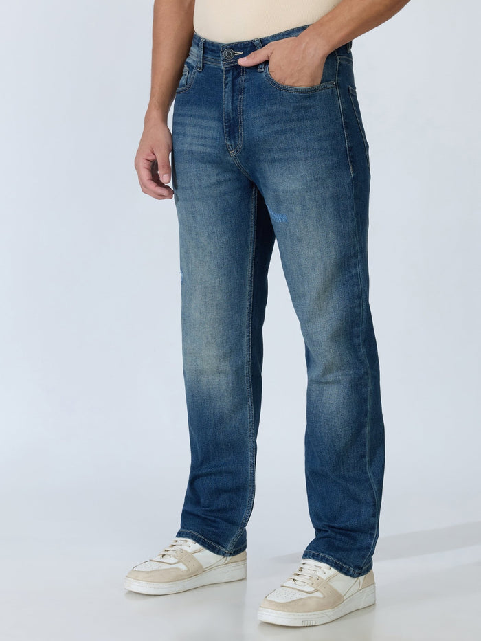 Brim - Straight Fit Jeans - Blue Shade