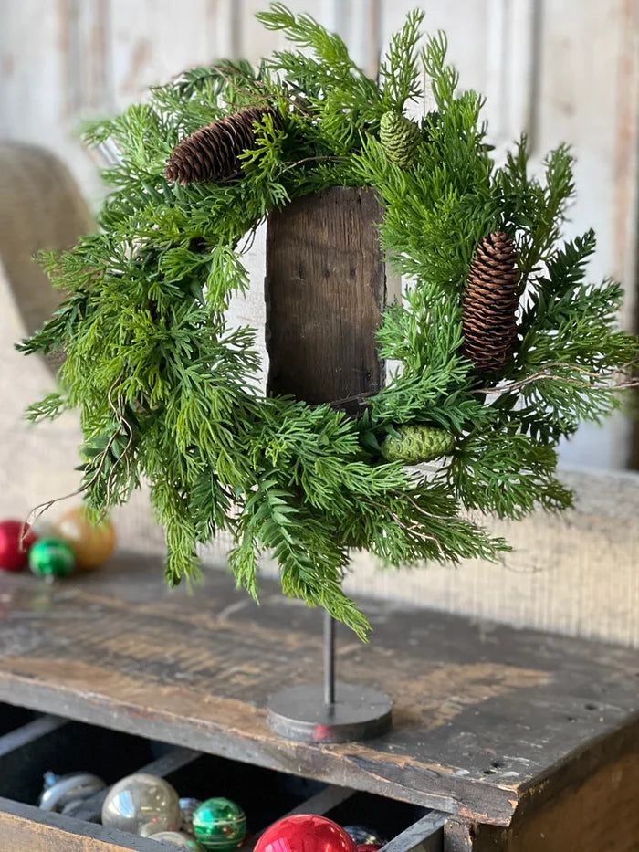 Bristlecone Cedar Candle Ring