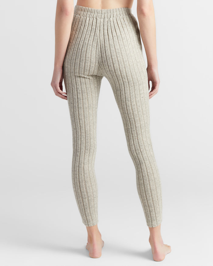 Taupe $|& Cozy CO Brush Ribbed Bottom - SOF Back