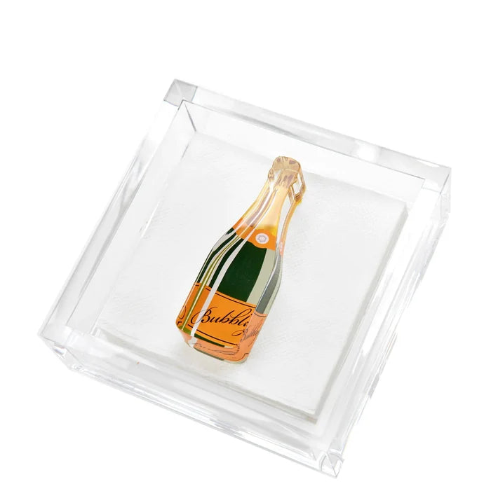Bubbly Cocktail Napkin Holder - The Preppy Bunny