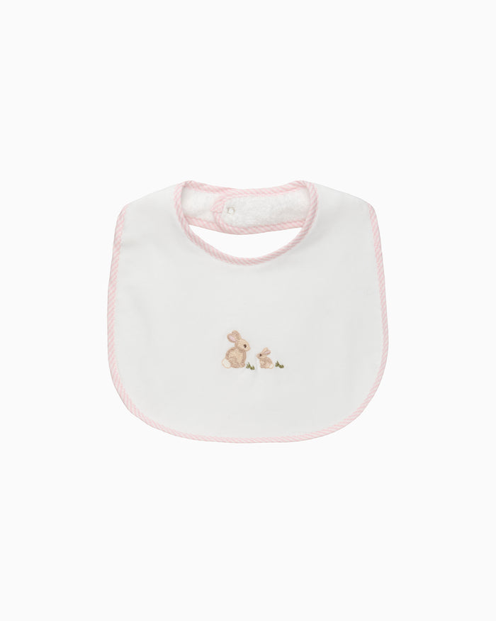 Lapinou Bib Bunny Embroidered Bib