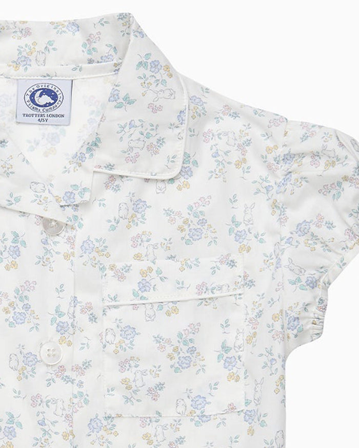 Original Pyjama Company Pyjamas Bunny Woven Short Pyjama Set