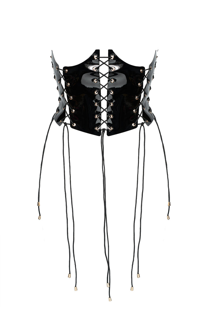 Cabaret Black open corset by Secret Room